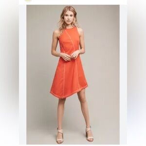 Anthropologie Bileu Asymmetrical Dress by Maeve size 2.